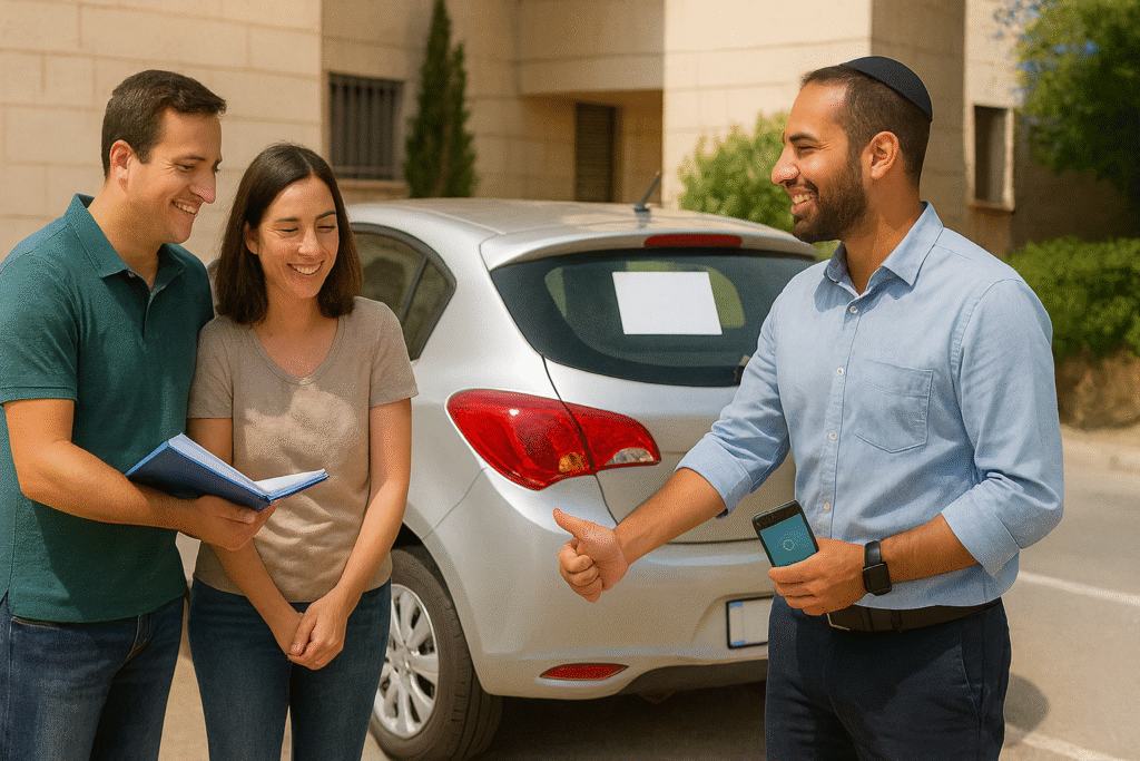 מכירת רכב שני במשפחה — מה שונה ומה חשוב