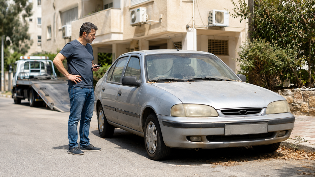 קונה רכב ללא טסט