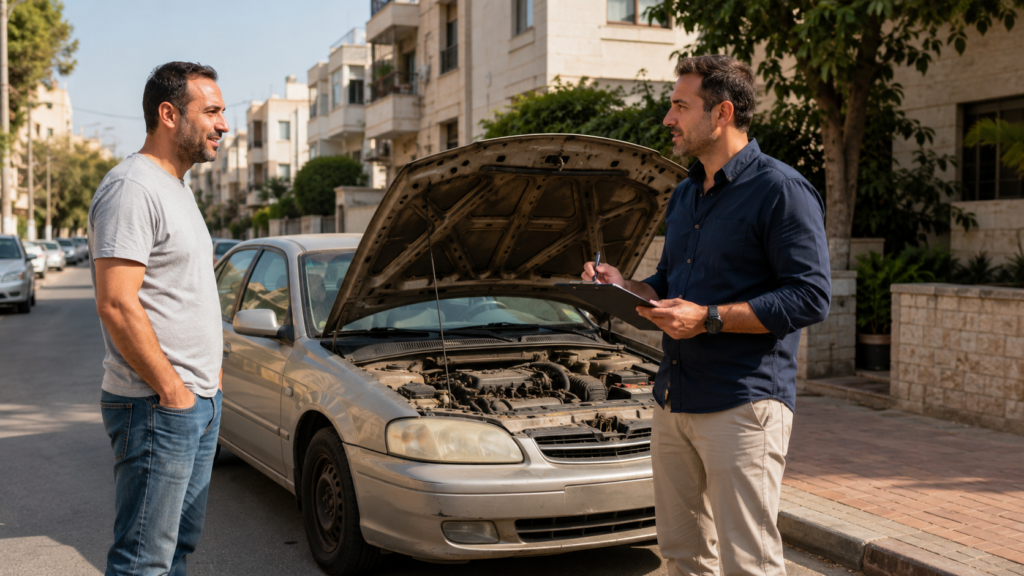 קונה רכבים מושבתים